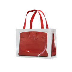 Grocery Bags Creative Parody Platinum Bag Print Woven Bag Fire Over The Net Birkin Fitness Casual Bag