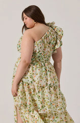 Imelda One Shoulder Maxi Dress