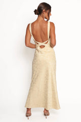 Malie Maxi Dress - Lemon