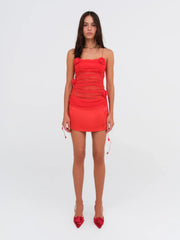 Angela Chiffon Mini Dress