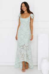 Lunar Lush Maxi Dress Sage