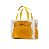 Grocery Bags Creative Parody Platinum Bag Print Woven Bag Full Take Down Birkin Fitness Casual Bag