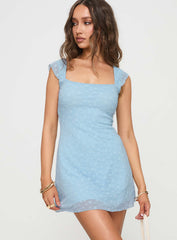 Lanchester Mini Dress Blue