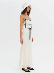 Mayfair Crochet Maxi Dress