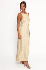 Malie Maxi Dress - Lemon