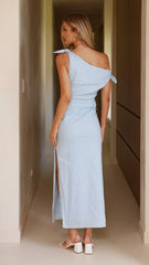 Simone Maxi Dress - Light Blue