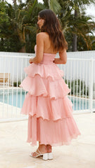 Lanica Maxi Dress - Pink