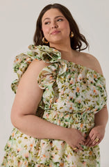 Imelda One Shoulder Maxi Dress