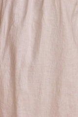 Lily 100% Linen Maxi Dress White