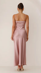 Ilana Maxi Dress - Dusty Pink