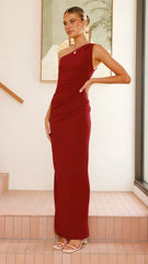 Cataleya Maxi Dress - Wine